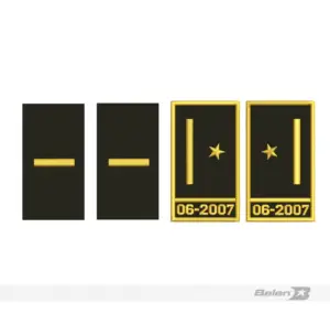 Presilla grado para Uniforme No 3 hombre