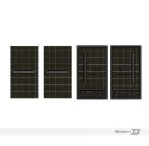 Presilla grado para Uniforme No 5 mujer