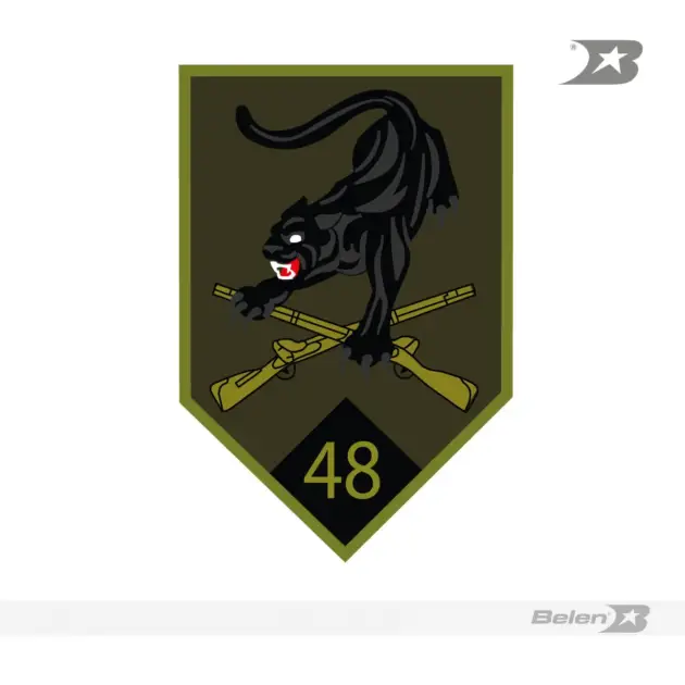 Parche batallón de infantería selva No 48 Procer Manuel Rodriguez Torices
