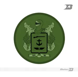 Escudo bordado comando general