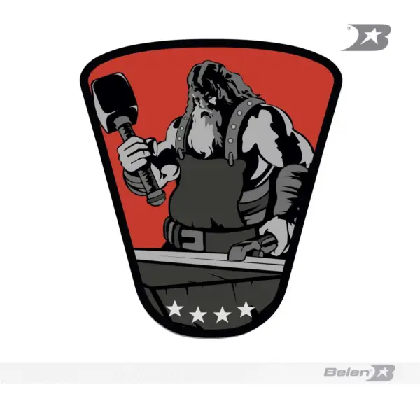 Escudo bordado Ejército Fuerza de tarea VULCANO - Imagen 2