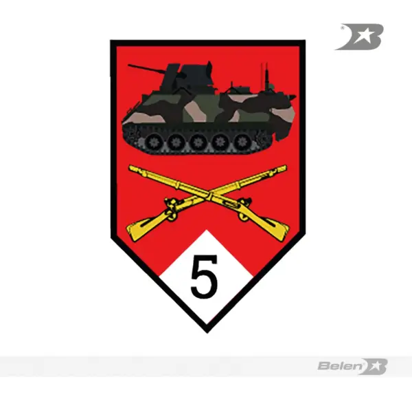 Parche batallón de infantería mecanizado No 5 Cordoba - Imagen 2