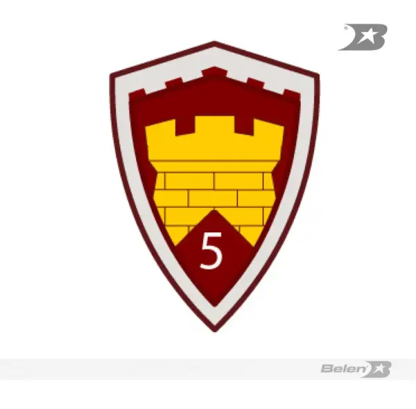Parche batallón de ingenieros No 5 CR Francisco J de Caldas - Imagen 3