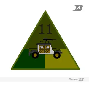 Parche batallón plan meteoro No 11