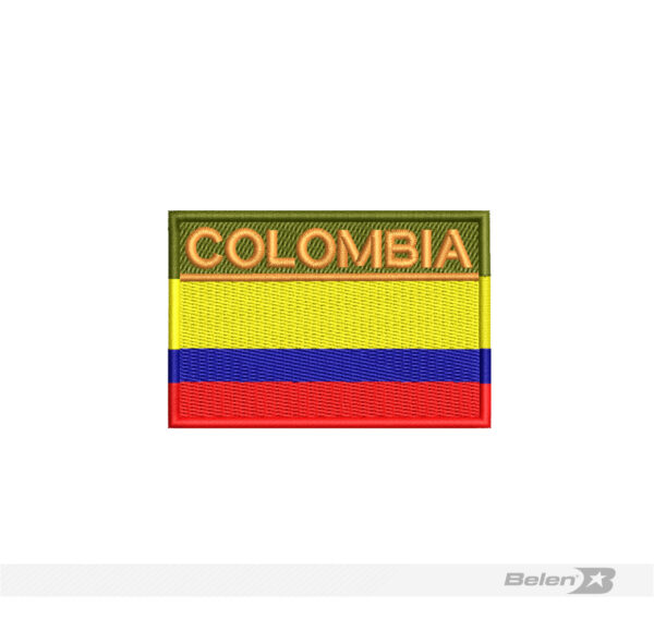 Parche bandera Colombia uniforme 2.0 - Imagen 3