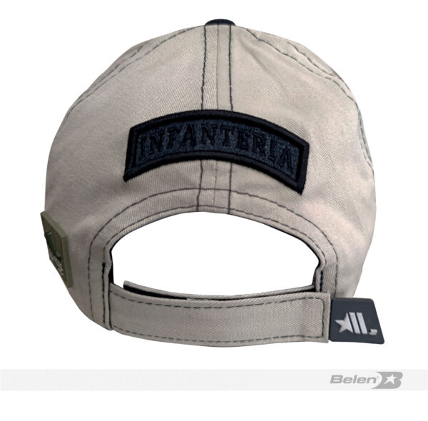Gorra colección dril liso infantería blackout - Imagen 3
