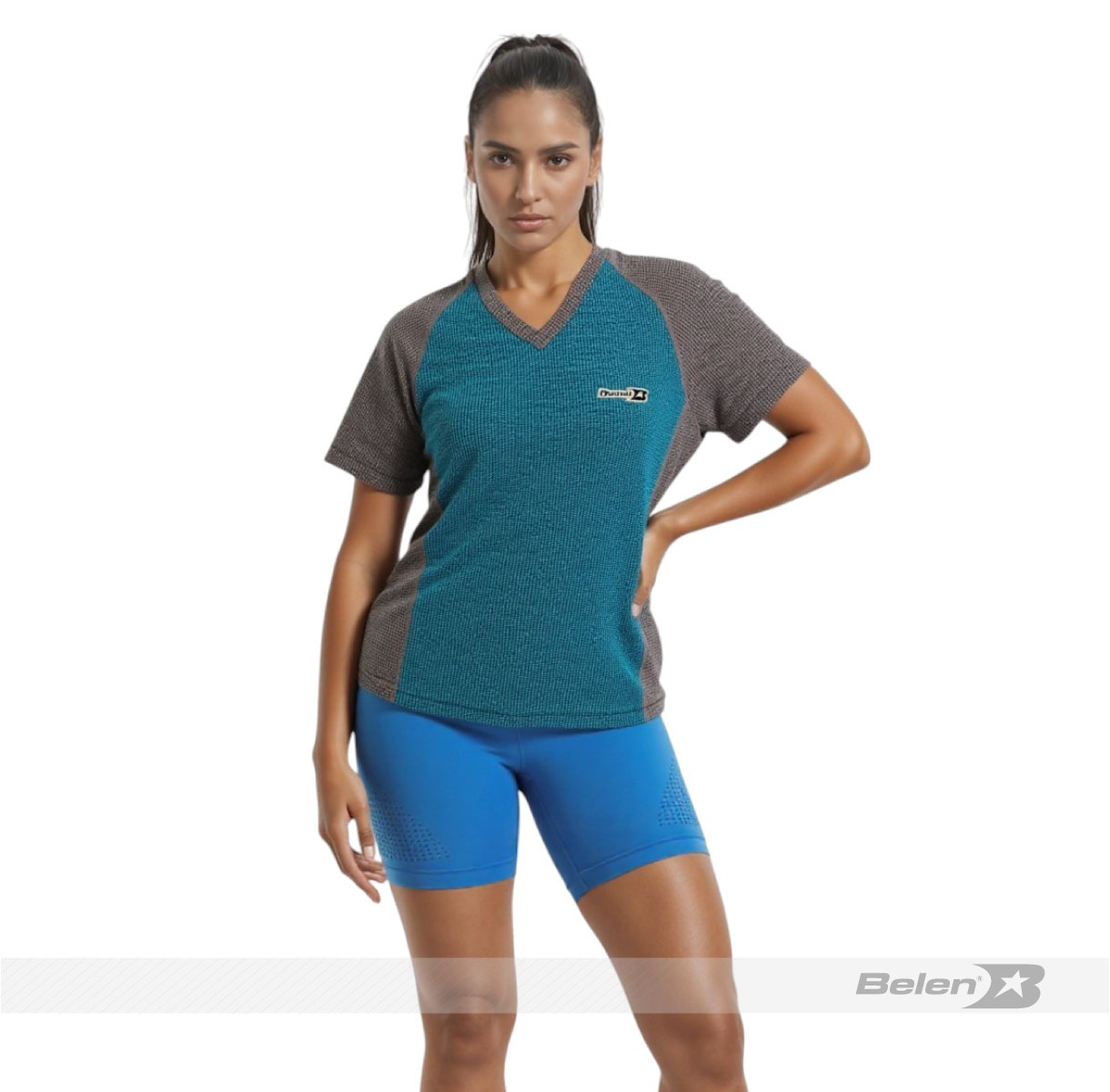 Camiseta Bsport iceman turqueza