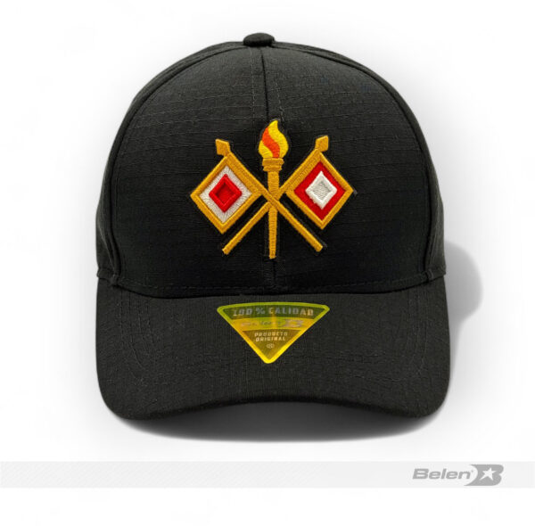 Gorra colección negra comunicaciones - Imagen 2