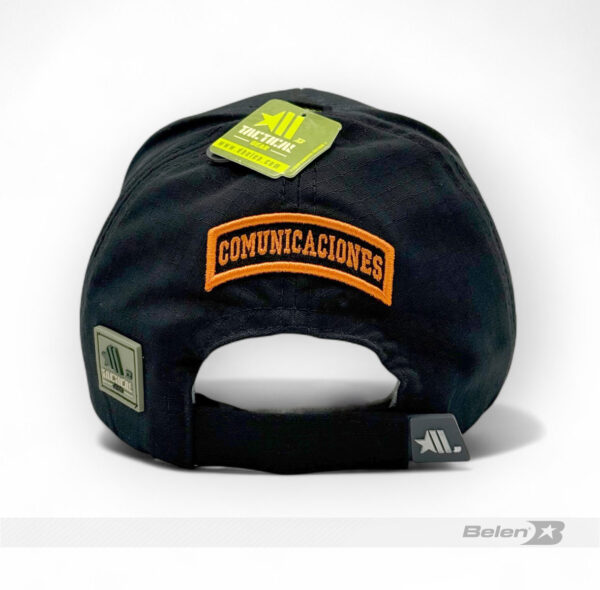 Gorra colección negra comunicaciones - Imagen 3