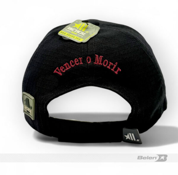 Gorra colección negra ingenieros letras - Imagen 3