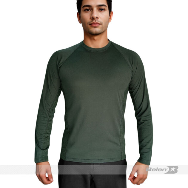 Camiseta táctical T-shirt T/F-JK  manga larga verde camaleón
