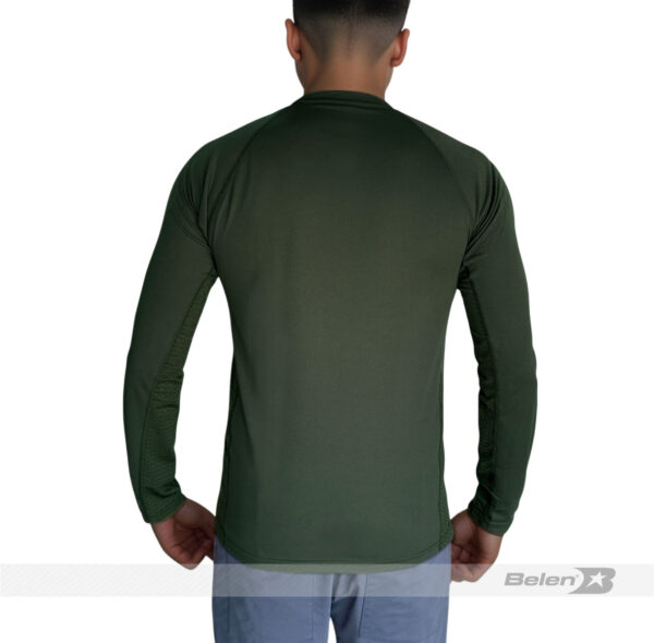 Camiseta táctical T-shirt T/F-JK  manga larga verde camaleón - Imagen 2