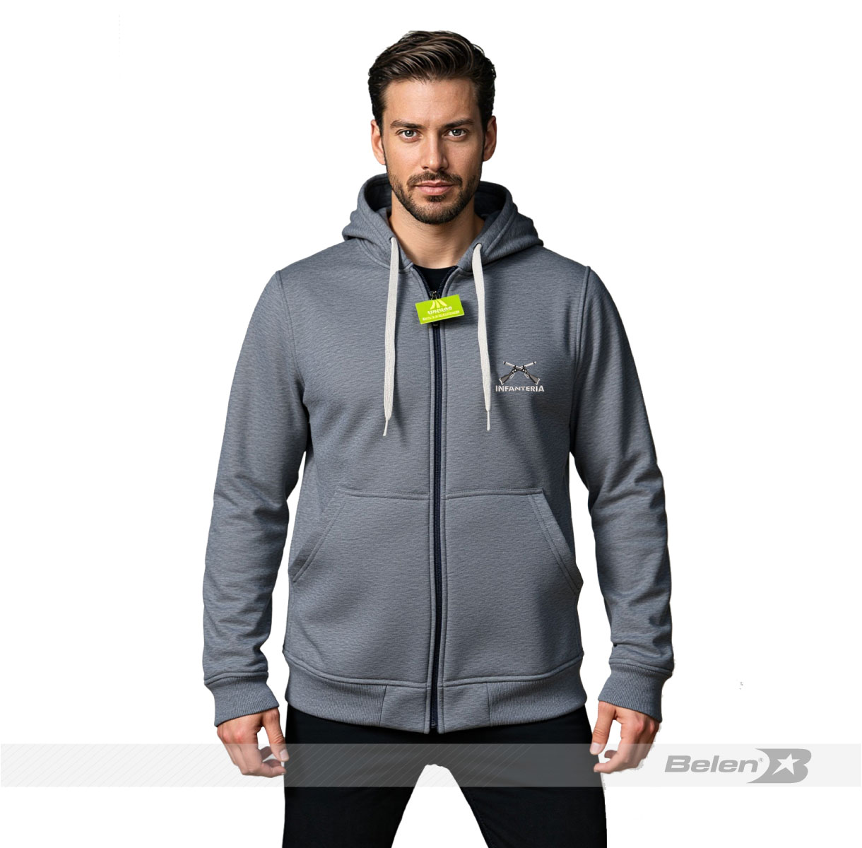 hoodies gris infanteria