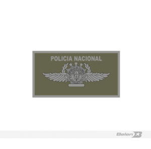 Tarjetero Overol de vuelo nuevo policia alas 3 estrellas laurel