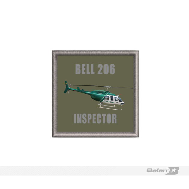 Tarjetero brazo policia BELL 206