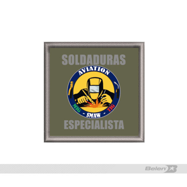 Tarjetero brazo soldaduras