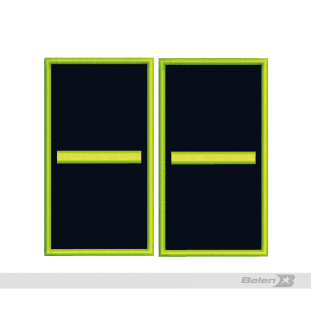 insignia subteniente no 4a liso hombre