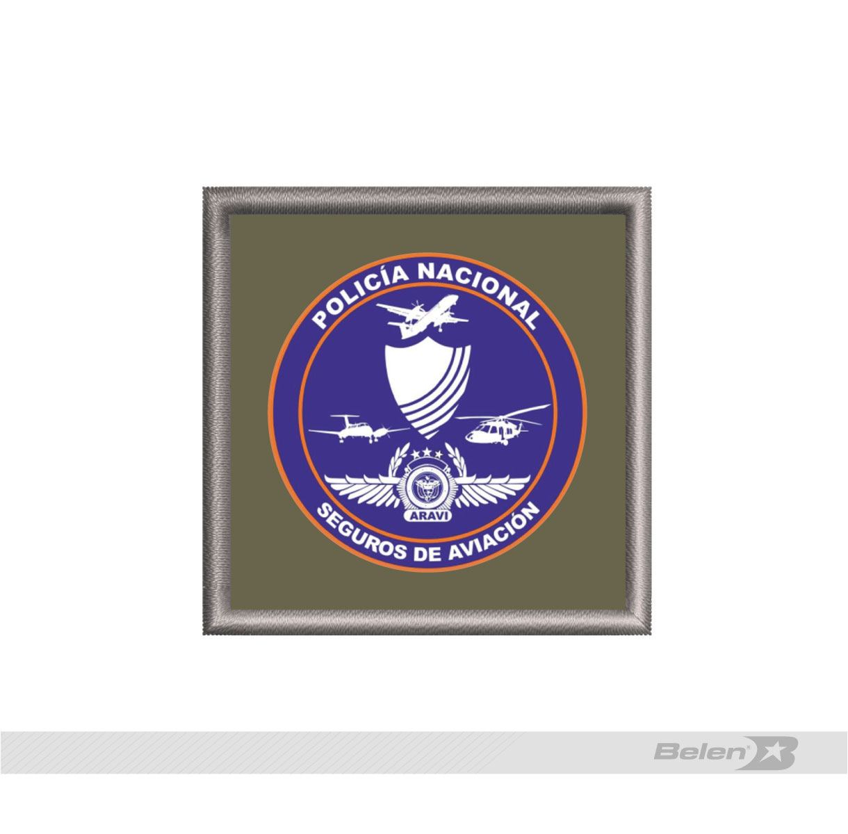 Tarjetero brazo seguros de aviacion