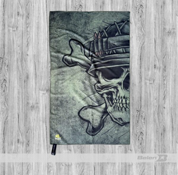Toalla microfibra skull soldier - Imagen 2