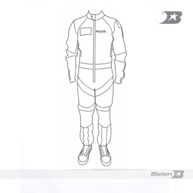 OVEROL DE PARACAIDISMO PARA INSTRUCTOR - V1038