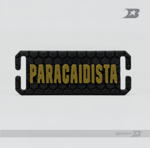 MOLLE TAG LETRERO PARACAIDISTA