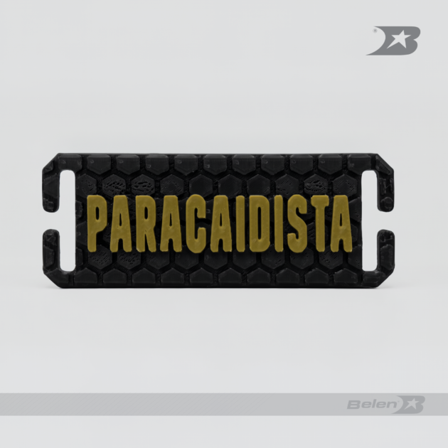 MOLLE TAG LETRERO PARACAIDISTA